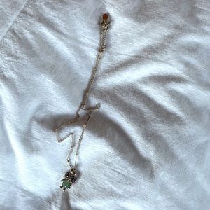 Go tone costume jewelry necklace with Owl pendant